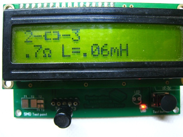 LCR Meter With Transistor Test
