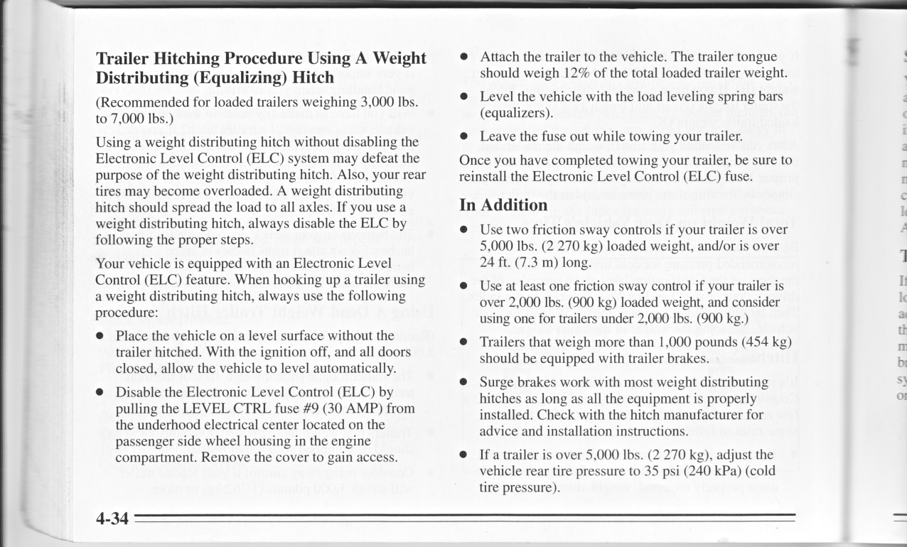 3-4K lbs towing, how capable is it really? 4-34